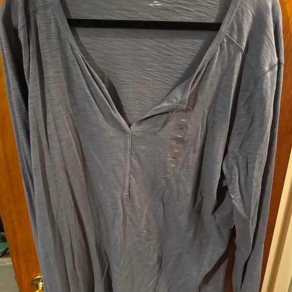 Gap Blue Long Sleeve Top - Picture 1 of 2